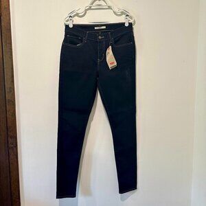 NWT Levi Strauss 710 Super Skinny Hyperstretch size 12 Long W31 L32